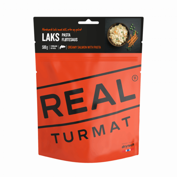Real Turmat Laks i pasta fløtesaus Bardu Sport 1
